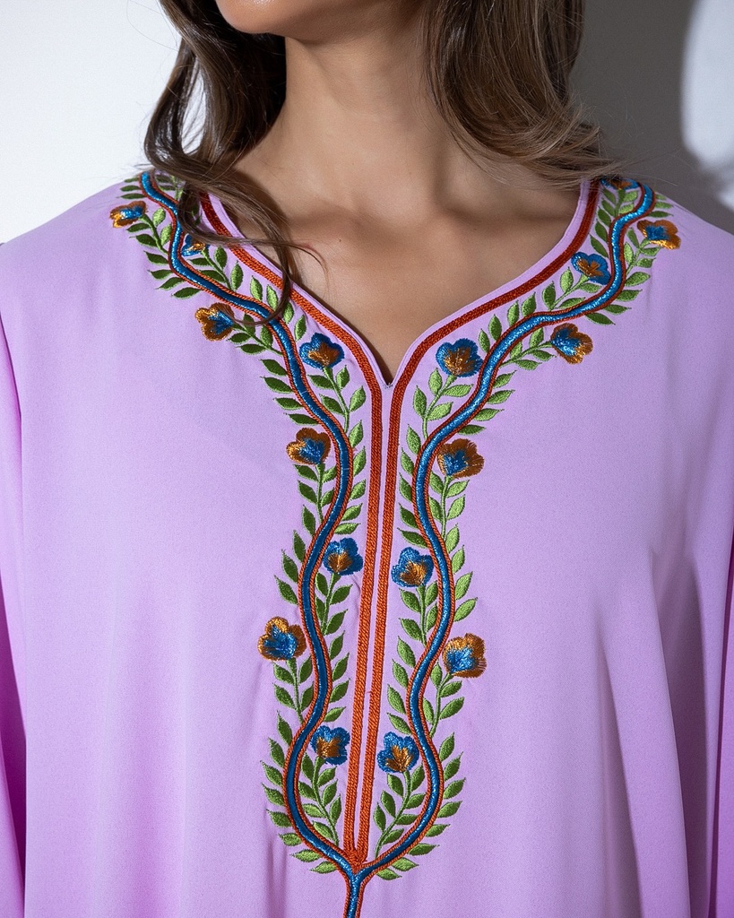 Lavender Flat Embroidery (EMB 01)