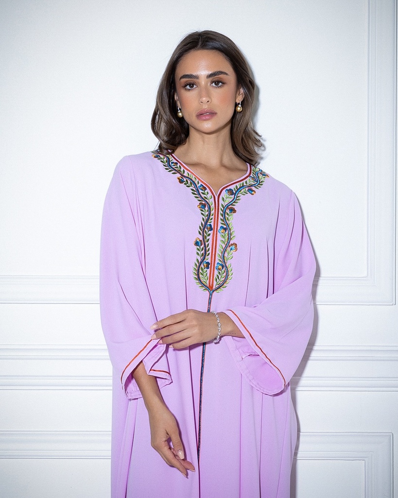 Lavender Flat Embroidery (EMB 01)