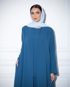 High Neck Abaya Turquoise