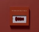 Nails Maroon ( square shape )