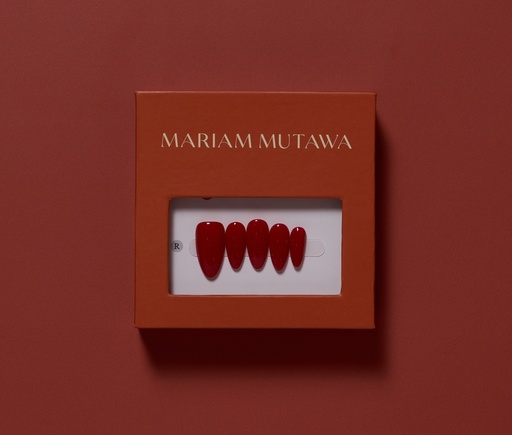 Nails Red (Almond shaped)